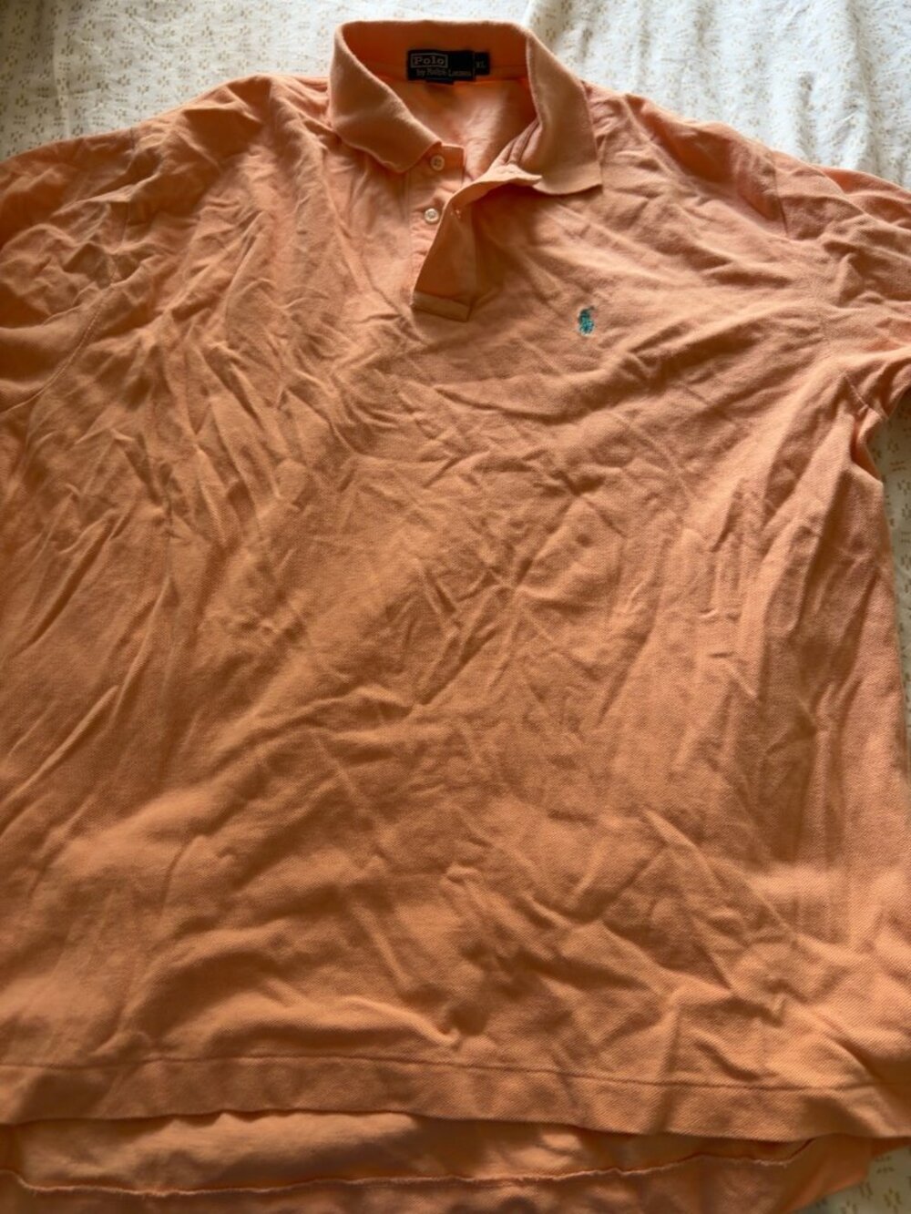 Polo Ralph Lauren- Polo- size XL Orange/peach